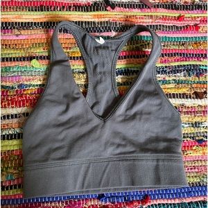 Lululemon Gray Sports Bra